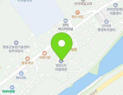 4-1 Myeongdang 2-gil, Andeok-myeon, Cheongsong-gun, Gyeongsangbuk-do, Republic of Korea Map