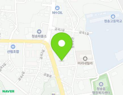 220 Geumwol-ro, Cheongsong-eup, Cheongsong-gun, Gyeongsangbuk-do, Republic of Korea Map