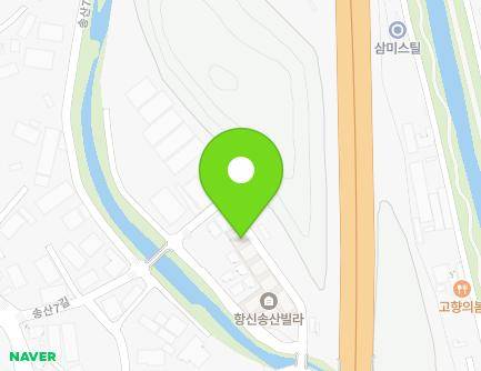 18-53 Songsan 7-gil, Dongmyeong-myeon, Chilgok-gun, Gyeongsangbuk-do, Republic of Korea Map