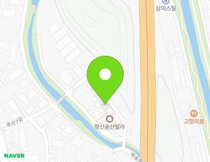 18-47 Songsan 7-gil, Dongmyeong-myeon, Chilgok-gun, Gyeongsangbuk-do, Republic of Korea Map