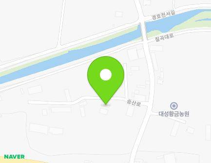 19-9 Sungsan-ro, Buksam-eup, Chilgok-gun, Gyeongsangbuk-do, Republic of Korea Map