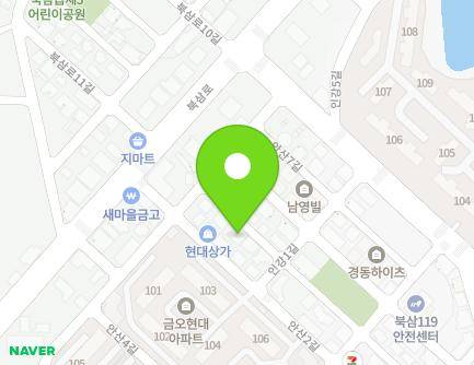 13 Ansan 5-gil, Buksam-eup, Chilgok-gun, Gyeongsangbuk-do, Republic of Korea Map