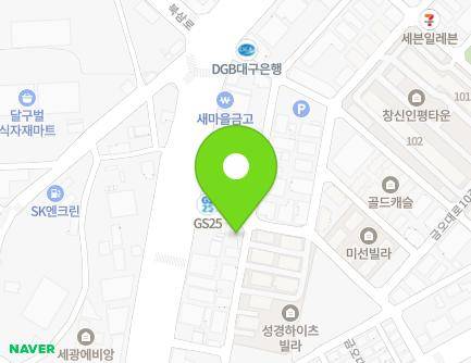 6 Geumo-daero 4-gil, Buksam-eup, Chilgok-gun, Gyeongsangbuk-do, Republic of Korea Map
