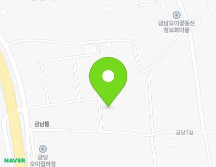 15 Geumnam 7-gil, Waegwan-eup, Chilgok-gun, Gyeongsangbuk-do, Republic of Korea Map