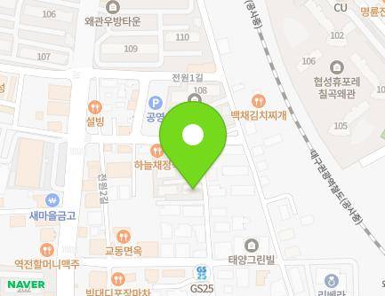 14-10 Jeonwon 2-gil, Waegwan-eup, Chilgok-gun, Gyeongsangbuk-do, Republic of Korea Map