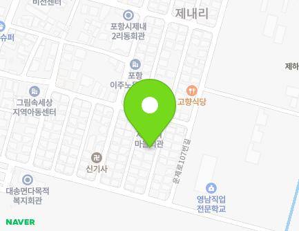 26-6 Jenae-gil 75beon-gil, Daesong-myeon, Nam-gu, Pohang-si, Gyeongsangbuk-do, Republic of Korea Map