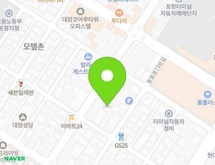 24 Huimang-daero 659beon-gil, Nam-gu, Pohang-si, Gyeongsangbuk-do, Republic of Korea Map