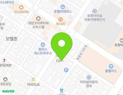 19 Jungheung-ro 73beon-gil, Nam-gu, Pohang-si, Gyeongsangbuk-do, Republic of Korea Map