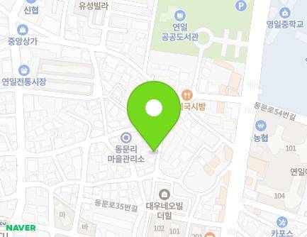 40-5 Cheolgang-ro 71beon-gil, Yeonil-eup, Nam-gu, Pohang-si, Gyeongsangbuk-do, Republic of Korea Map