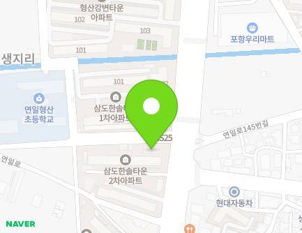 3 Bujo-gil, Yeonil-eup, Nam-gu, Pohang-si, Gyeongsangbuk-do, Republic of Korea Map
