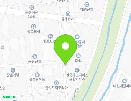 65 Hyeongsangangnam-ro 418beon-gil, Yeonil-eup, Nam-gu, Pohang-si, Gyeongsangbuk-do, Republic of Korea Map