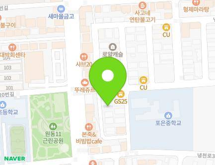 51-1 Naengcheon-ro 320beon-gil, Ocheon-eup, Nam-gu, Pohang-si, Gyeongsangbuk-do, Republic of Korea Map