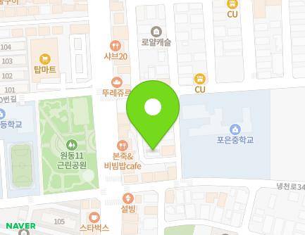 51-7 Naengcheon-ro 320beon-gil, Ocheon-eup, Nam-gu, Pohang-si, Gyeongsangbuk-do, Republic of Korea Map