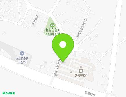 6-1 Donghaean-ro 5876beon-gil, Nam-gu, Pohang-si, Gyeongsangbuk-do, Republic of Korea Map