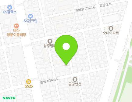 11-5 Jungang-ro 28beon-gil, Nam-gu, Pohang-si, Gyeongsangbuk-do, Republic of Korea Map