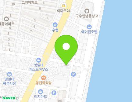 6 Samho-ro 74beon-gil, Buk-gu, Pohang-si, Gyeongsangbuk-do, Republic of Korea Map
