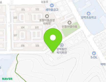 14 Yanghak-ro 107beon-gil, Buk-gu, Pohang-si, Gyeongsangbuk-do, Republic of Korea Map