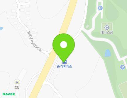 2834 Donghae-daero, Songna-myeon, Buk-gu, Pohang-si, Gyeongsangbuk-do, Republic of Korea Map