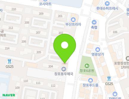 1105 Saecheonnyeon-daero, Buk-gu, Pohang-si, Gyeongsangbuk-do, Republic of Korea Map