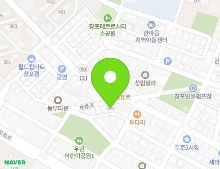23-3 Changheung-ro, Buk-gu, Pohang-si, Gyeongsangbuk-do, Republic of Korea Map