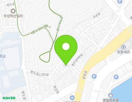 17 Hangdo-gil 4beon-gil, Buk-gu, Pohang-si, Gyeongsangbuk-do, Republic of Korea Map