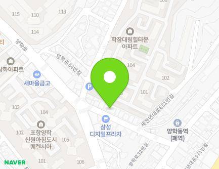 3-1 Yanghak-ro 32beon-gil, Buk-gu, Pohang-si, Gyeongsangbuk-do, Republic of Korea Map