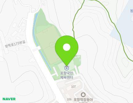 166 Yanghak-ro, Buk-gu, Pohang-si, Gyeongsangbuk-do, Republic of Korea Map