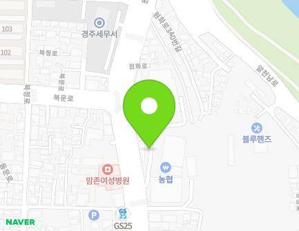 314 Wonhwa-ro, Gyeongju-si, Gyeongsangbuk-do, Republic of Korea Map