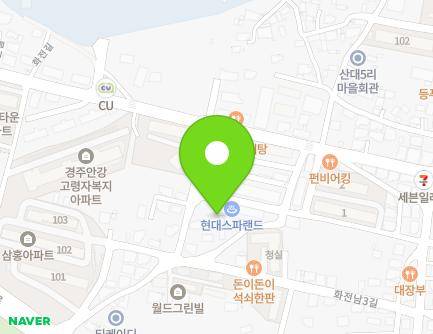 45-8 Hwajeonnam 2-gil, Angang-eup, Gyeongju-si, Gyeongsangbuk-do, Republic of Korea Map