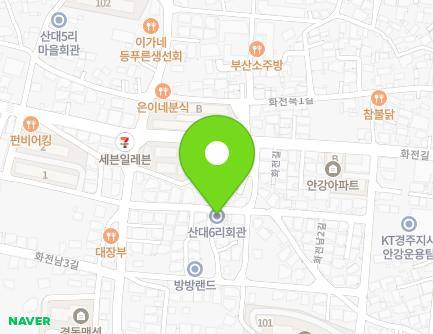 21 Hwajeonnam 2-gil, Angang-eup, Gyeongju-si, Gyeongsangbuk-do, Republic of Korea Map