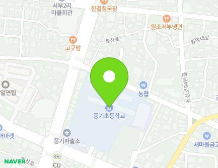 110 Giju-ro, Punggi-eup, Yeongju-si, Gyeongsangbuk-do, Republic of Korea Map