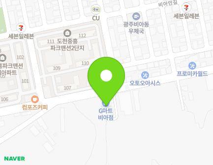 47 Bia-ro, Gwangsan-gu, Gwangju, Republic of Korea Map