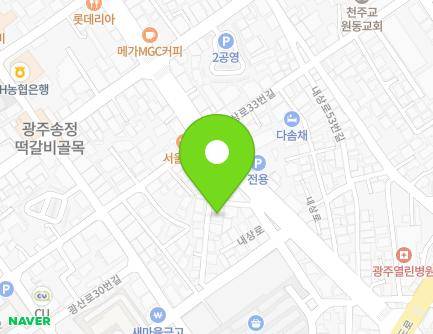 42-5 Naesang-ro, Gwangsan-gu, Gwangju, Republic of Korea Map