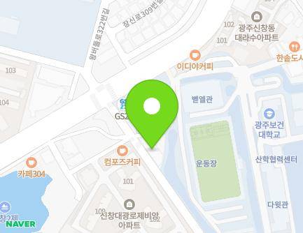 306-7 Jangsin-ro, Gwangsan-gu, Gwangju, Republic of Korea Map
