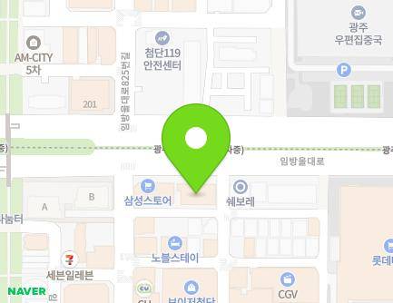 834 Imbangul-daero, Gwangsan-gu, Gwangju, Republic of Korea Map