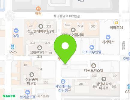 60-18 Imbangul-daero 825beon-gil, Gwangsan-gu, Gwangju, Republic of Korea Map