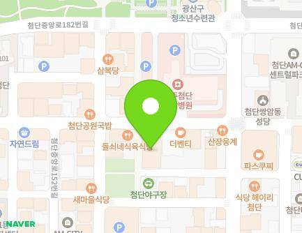 54 Cheomdanjungang-ro 170beon-gil, Gwangsan-gu, Gwangju, Republic of Korea Map