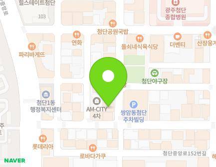 31-3 Cheomdanjungang-ro 152beon-gil, Gwangsan-gu, Gwangju, Republic of Korea Map