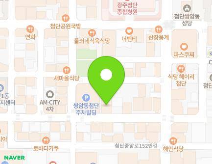 43 Cheomdanjungang-ro 152beon-gil, Gwangsan-gu, Gwangju, Republic of Korea Map