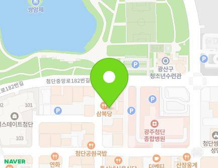 24-3 Cheomdanjungang-ro 182beon-gil, Gwangsan-gu, Gwangju, Republic of Korea Map