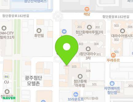 60-2 Imbangul-daero 825beon-gil, Gwangsan-gu, Gwangju, Republic of Korea Map