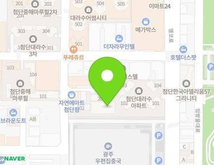 22-54 Imbangul-daero 825beon-gil, Gwangsan-gu, Gwangju, Republic of Korea Map