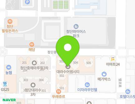 90 Cheomdanjungang-ro 182beon-gil, Gwangsan-gu, Gwangju, Republic of Korea Map