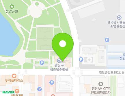 39 Cheomdanjungang-ro 182beon-gil, Gwangsan-gu, Gwangju, Republic of Korea Map
