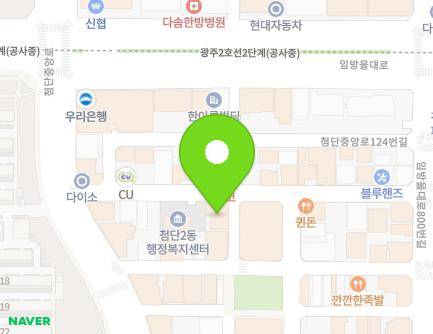 30 Cheomdanjungang-ro 124beon-gil, Gwangsan-gu, Gwangju, Republic of Korea Map