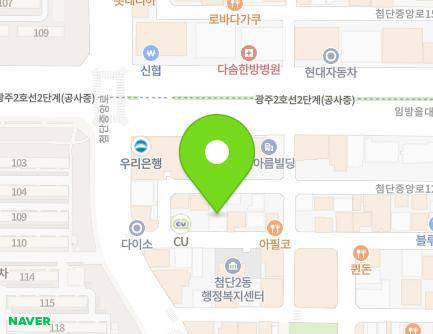 17 Cheomdanjungang-ro 124beon-gil, Gwangsan-gu, Gwangju, Republic of Korea Map