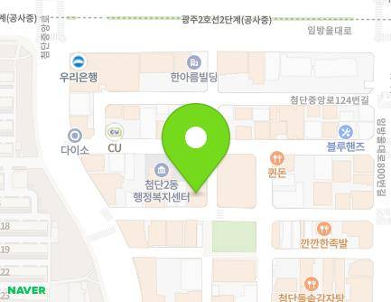 19 Cheomdanjungang-ro 116beon-gil, Gwangsan-gu, Gwangju, Republic of Korea Map