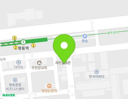 196-24 Pyeongdongsandan-ro, Gwangsan-gu, Gwangju, Republic of Korea Map