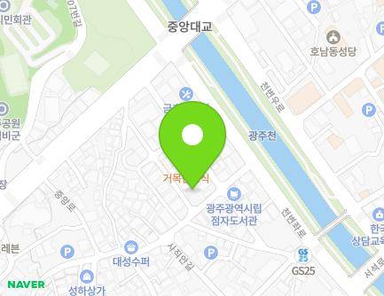 8-4 Cheonbyeonjwa-ro 370beon-gil, Nam-gu, Gwangju, Republic of Korea Map