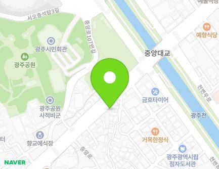 124 Jungang-ro, Nam-gu, Gwangju, Republic of Korea Map